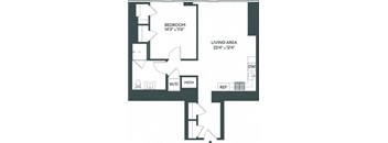 a schematic of a floor plan of a house