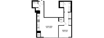 floor plan photo of theixperia apartments mn