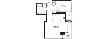 a schematic of a floor plan of a house