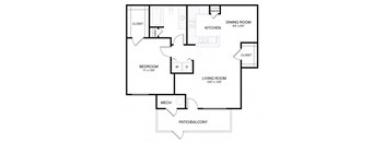 a black and white floor plan of a house