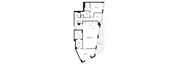 a floor plan of a house with different floors