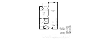 a diagram of a floor plan of a house with different floors