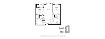 a floor plan of a 2100 sq ft apartment