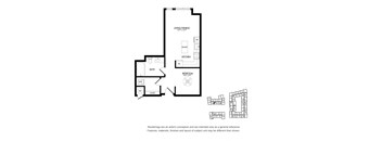 a floor plan of a 2100 sq ft apartment