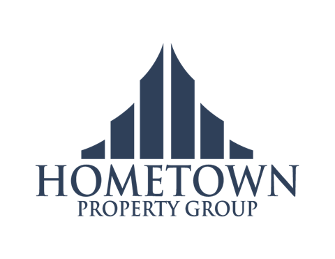 The image is a logo of the Hometown Property Group.