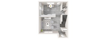 3 Bedroom, 1.5 Bath (A)