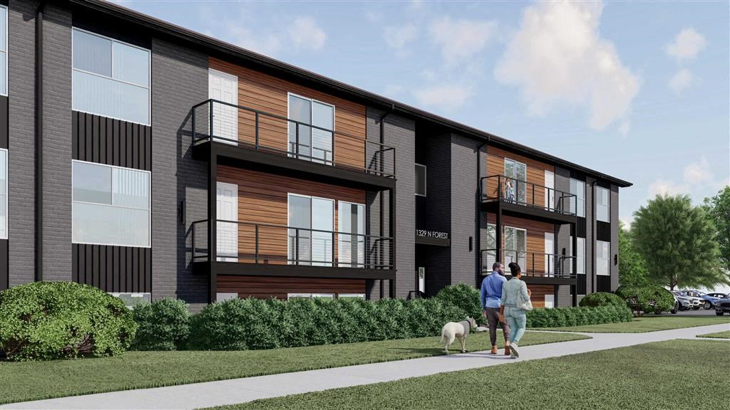 Rendering of Greens on North Forest