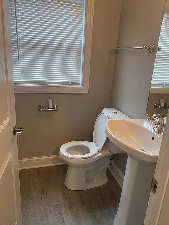a small bathroom with a toilet and a sink