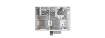 1 Bedroom, 1 Bathroom