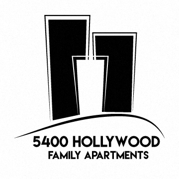 the logo of the 460 hollywood family apartments fame