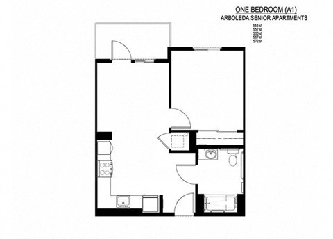 a black and white floor plan of a small house