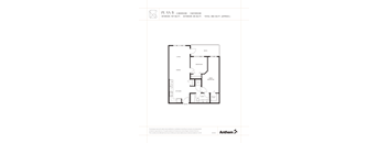 A black and white floor plan for a home with a living room, dining room, kitchen, and bathrooms.