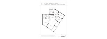 Floor plan of a residential property by Anthem.