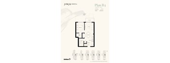 A floor plan for a property rental by JinJu/Rental.