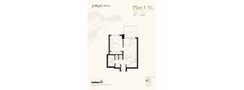 A floor plan for a rental apartment named Plan T-A3.