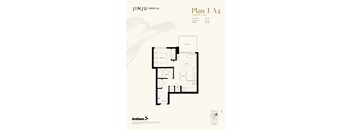 A floor plan for a rental apartment named Plan T-A4 by JinJu/Rental.