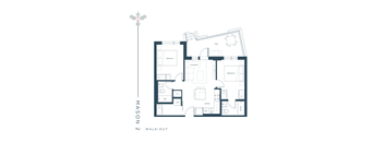 typical floor plan of a 4 bedroom apartment