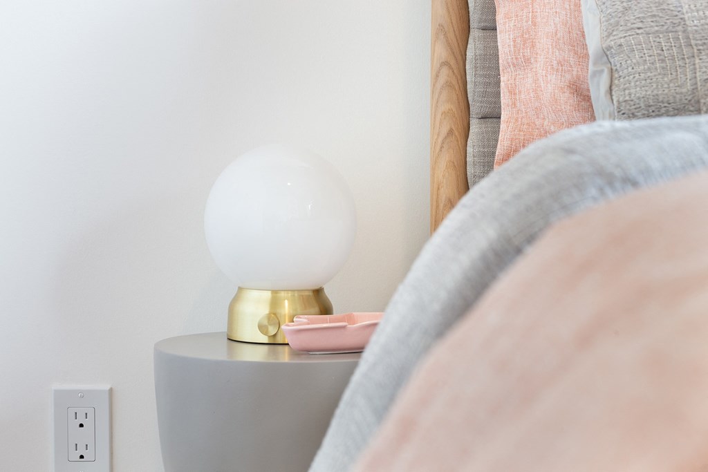 a close up of a window with a clock on it