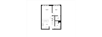 a diagram of a floor plan of a building