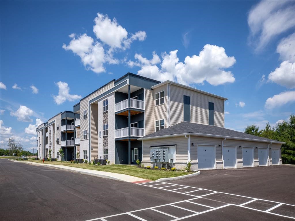 the building where the apartment is located