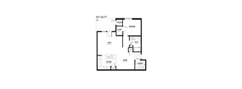 this is a drawing of our floor plan of our apartment