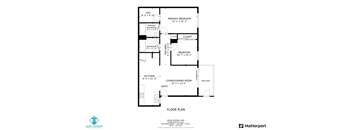 2 Bed 2 Bath