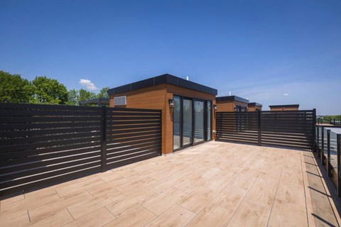 Outdoor Rooftop Terrace at The Franklin at Westfield, Westfield, NJ 07090