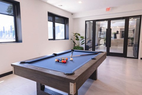 Billiards Table at The Franklin at Westfield, Westfield