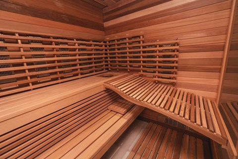 Sauna Room at The Franklin at Westfield, Westfield