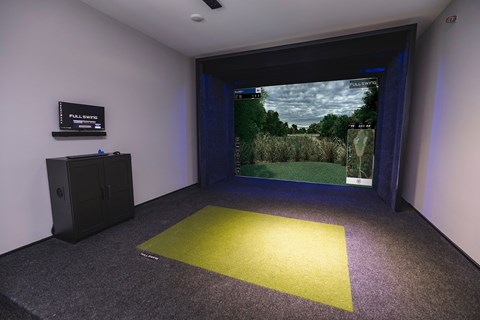 Golf Simulator at The Franklin at Westfield, Westfield, NJ