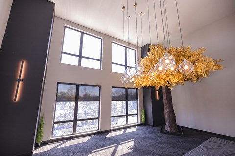 Lobby Area at The Franklin at Westfield, New Jersey