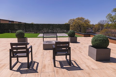 Rooftop Patio at The Franklin at Westfield, New Jersey, 07090