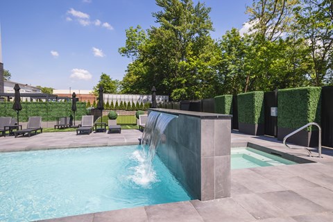 Hot Tub And Pool at The Franklin at Westfield, Westfield, 07090