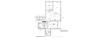 Unit b5 floor plan second and third floor at The Franklin at Tenafly Apartments, Tenafly, NJ