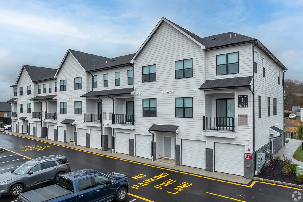 Parking Lot at The Franklin at Marlboro, Marlboro, New Jersey
