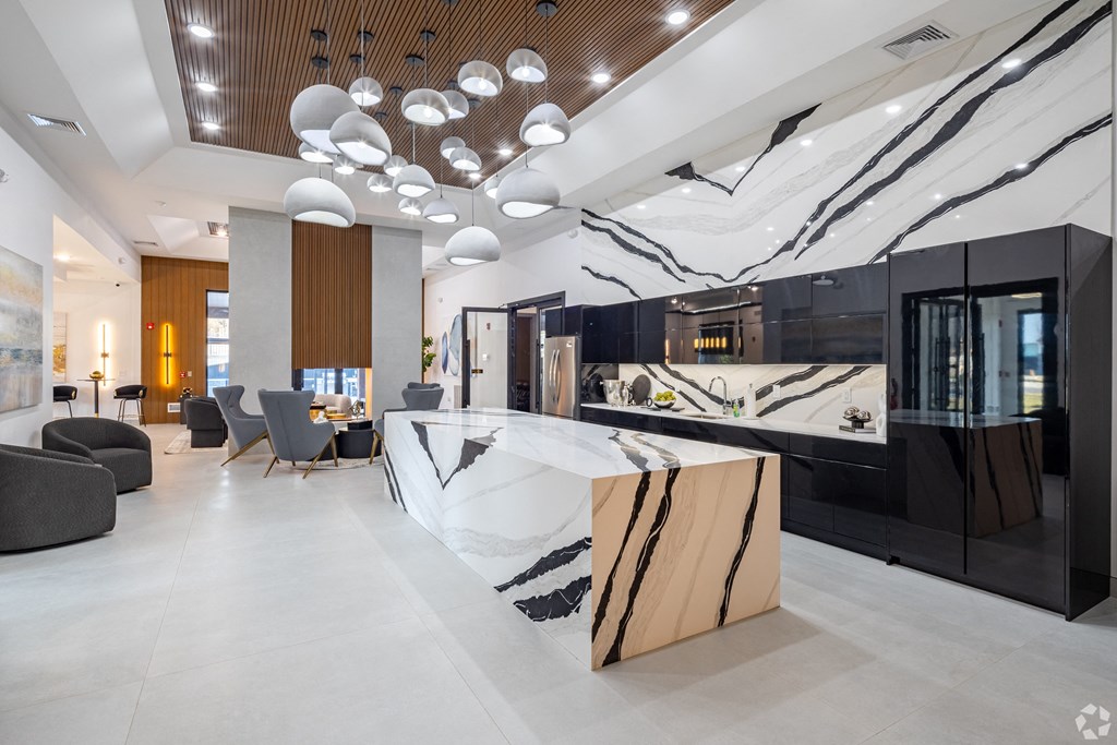 Coffee Bar Lounge at The Franklin at Marlboro, Marlboro, NJ, 07746