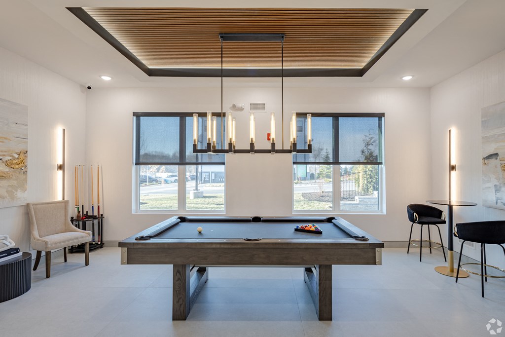 Billiards Table at The Franklin at Marlboro, Marlboro, NJ, 07746