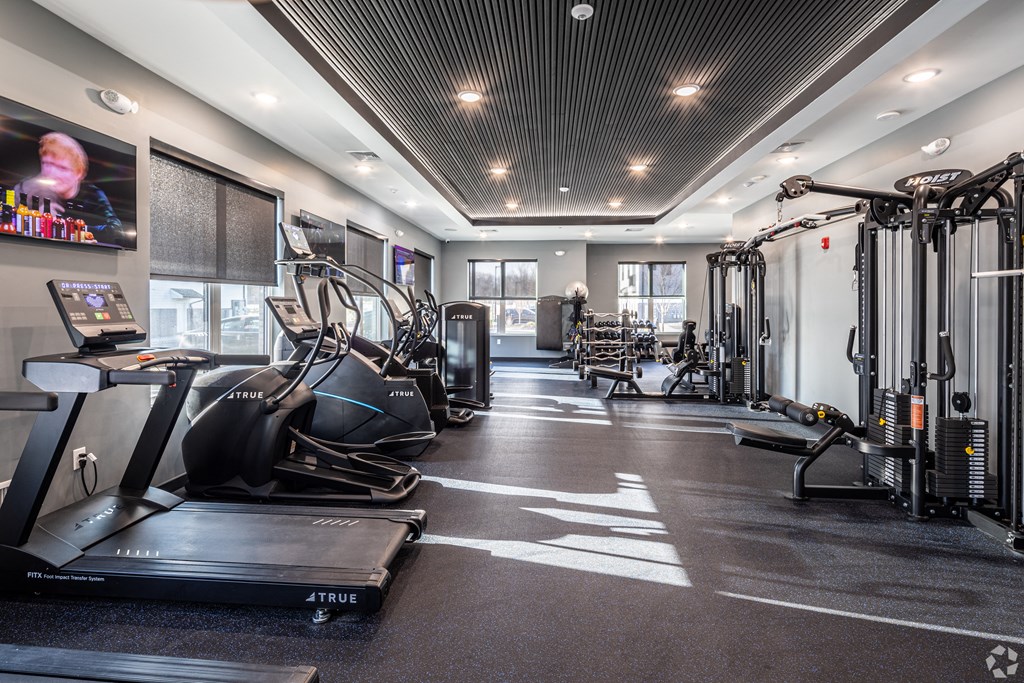 Gym at The Franklin at Marlboro, New Jersey