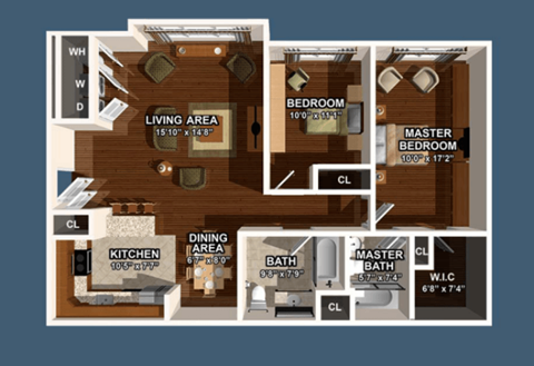 layouts of a 3 bedroom floor plan