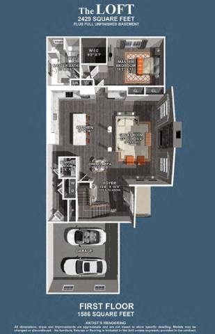 3d floor plan of a house