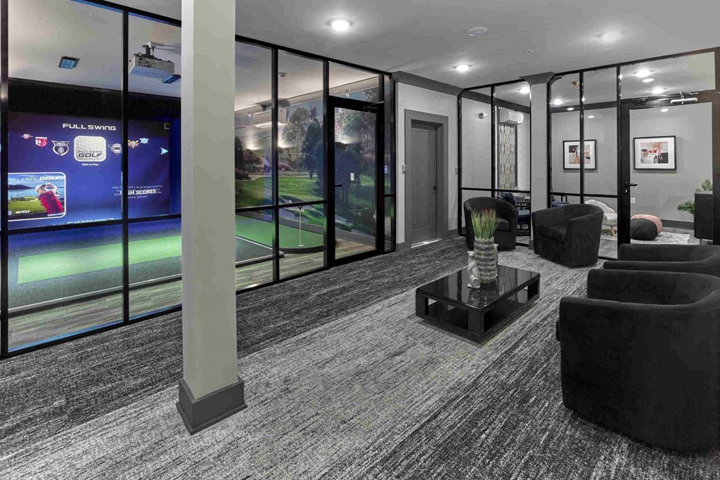 a living room with couches and a table