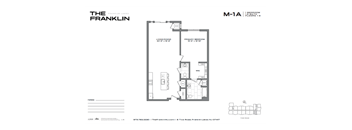 the one bedroom floor plan mia residences the floor plans