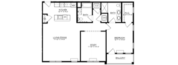 1Bed 2Bath-J at The Franklin at Hillsborough Apartments, Hillsborough, NJ 08844
