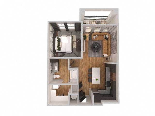 FRA1 Floor Plan at Fitzroy Grove, Rogers, AR