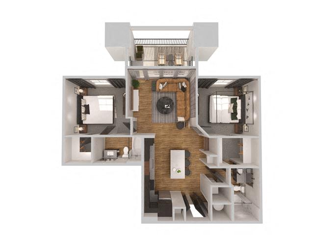 FRB3 Floor Plan at Fitzroy Grove, Arkansas