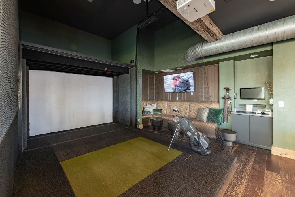 Golf Simulator at Fitzroy Grove, Rogers, 72758