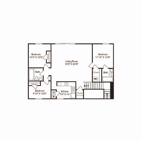 bedroom floor plan  the circulatoryulatory