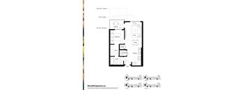 A floor plan for a unit at RentAtCapstone.ca is displayed.