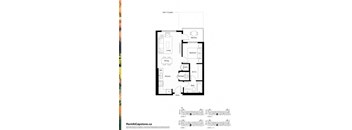 A floor plan for a unit at 113 patio shows a living room, dining room, kitchen, bedroom, storage, bathroom, and balcony.