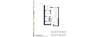 A floor plan for Unit 131 shows a layout with a balcony, bedroom, living room, dining room, bathroom, kitchen, and an entry/fireplace area.